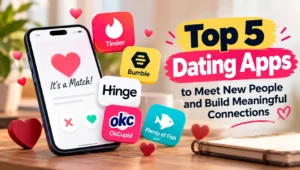Read more about the article Top 5 Dating Apps to Meet New People and Build Meaningful Connections